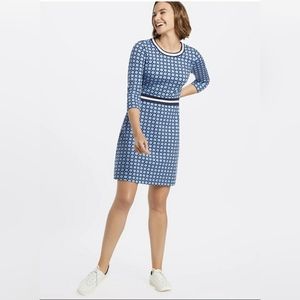 Draper James Presley Ponte Polka Dot Dress Size Small